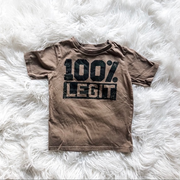 Other - Trendy brown tee 100% legit 4T
